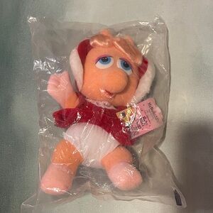 Baby Miss Piggy Plush Vintage 1987 McDonalds x The Muppets